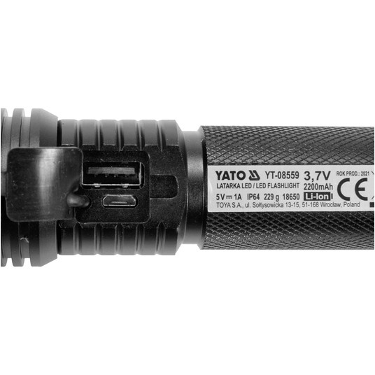 LATARKA AKUMULATOROWA 10W 900LM IP64 -zdjęcie numer 5