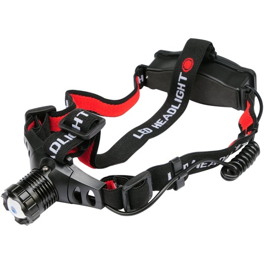 LATARKA CZOŁOWA 3W, 100LM, ZOOM -zdjęcie numer 2