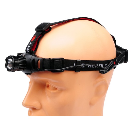 LATARKA CZOŁOWA 3W, 100LM, ZOOM -zdjęcie numer 1