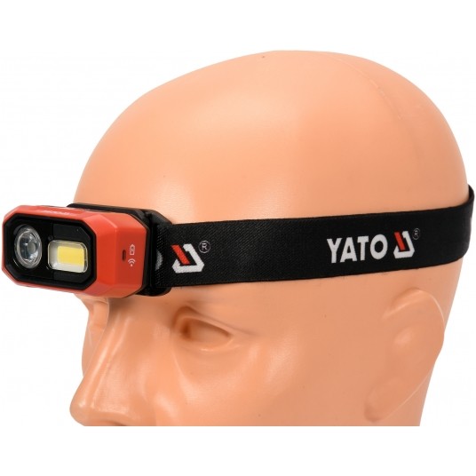 LATARKA CZOŁOWA 480LM AKU, CZUJNIK RUCHU -zdjęcie numer 3