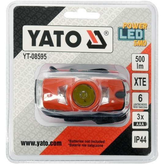 LATARKA CZOŁOWA 500LM 3XAAA -zdjęcie numer 6