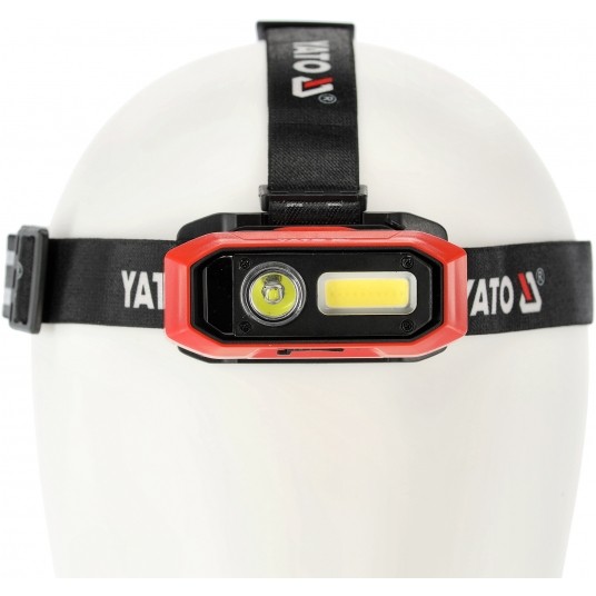 LATARKA CZOŁOWA 800LM, AKU, CZUJNIK RUCH -zdjęcie numer 5