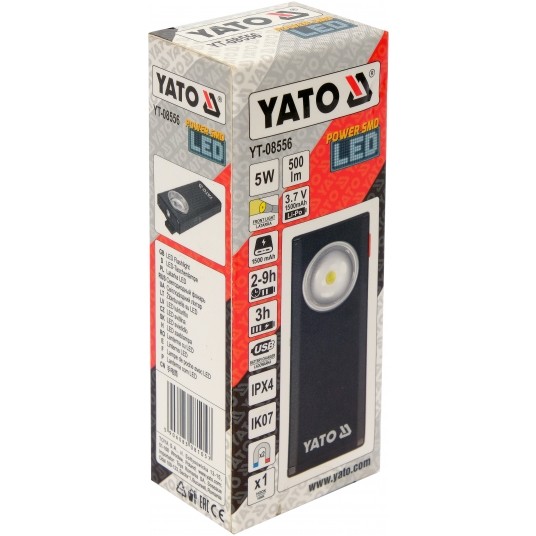 LATARKA ROBOCZA 500LM, LI-PO 3,7V 1500M -zdjęcie numer 11