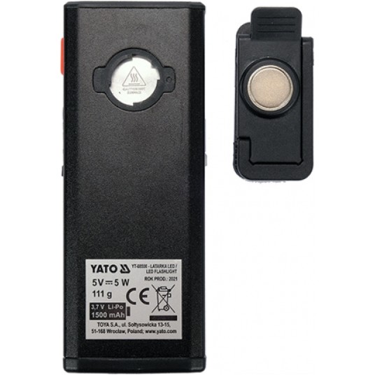 LATARKA ROBOCZA 500LM, LI-PO 3,7V 1500M -zdjęcie numer 7