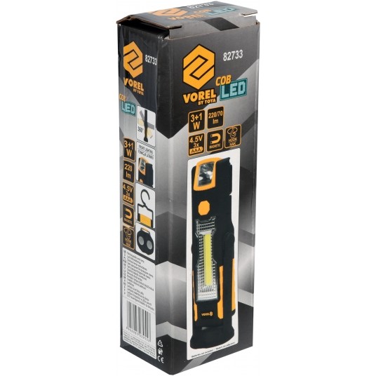 LATARKA WARSZTATOWA 3W COB LED 220LM -zdjęcie numer 6
