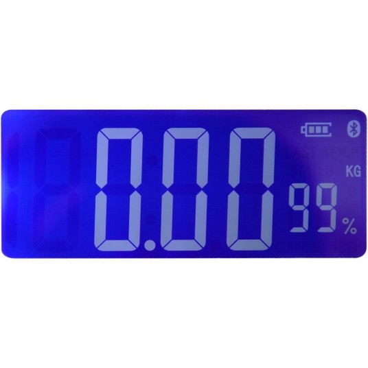 ŁAZIENKOWA WAGA Z BLUETOOTH 2W1 BIAŁA -zdjęcie numer 2