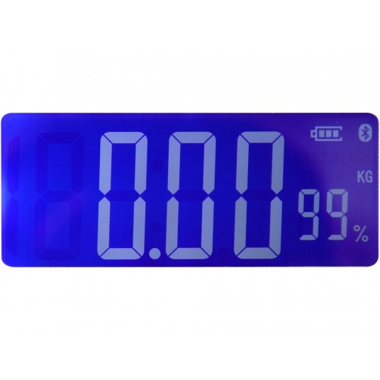 ŁAZIENKOWA WAGA Z BLUETOOTH 2W1 BIAŁA -zdjęcie numer 2