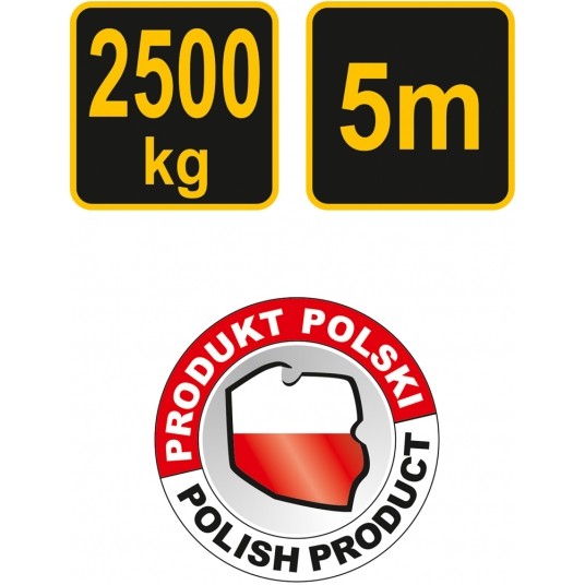 LINA HOLOWNICZA TITANIUM 2500 kg -zdjęcie numer 4