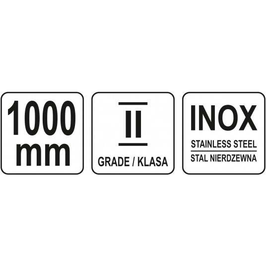 LINIAŁ MIERNICZY SS 1000MM -zdjęcie numer 4