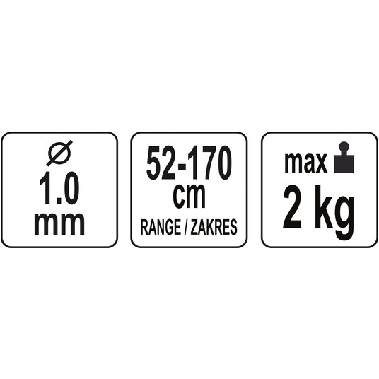 LINKA ZABEZPIECZAJĄCA NARZĘDZIA FI 1,0 -zdjęcie numer 3