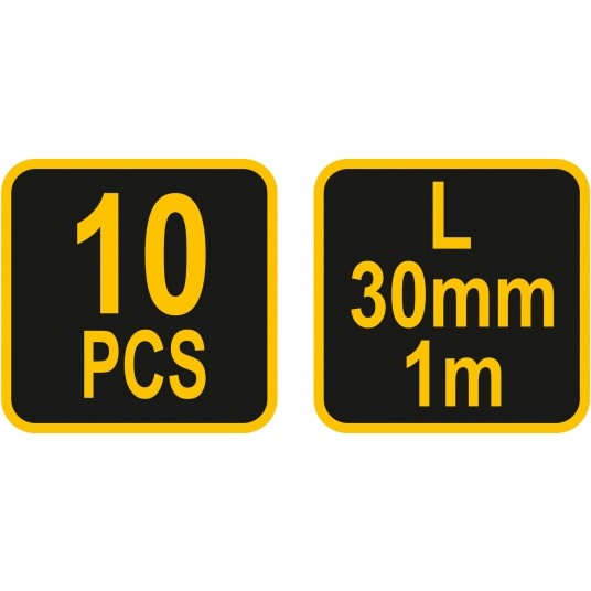 LISTWY DO ZBROJEŃ L30MM 1M 10SZT -zdjęcie numer 1