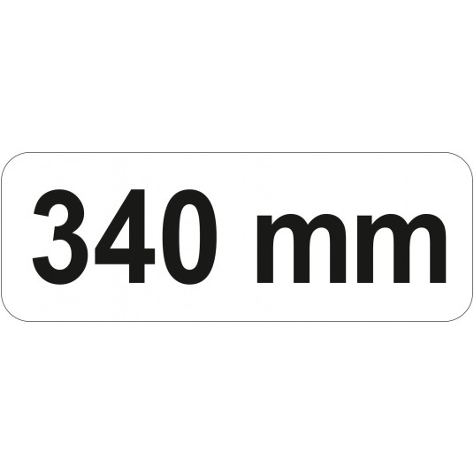 ŁOPATKA SZEROKA 340MM, STAL CHROMOWANA -zdjęcie numer 3