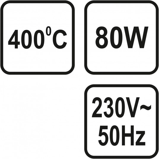 LUTOWNICA OPOROWA 80W -zdjęcie numer 4