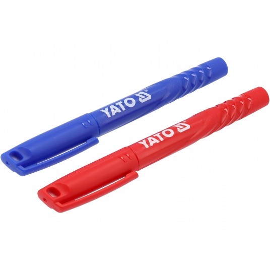 MARKERY KPL. 2 SZT / NIEBIESKI-CZERWONY -zdjęcie numer 2