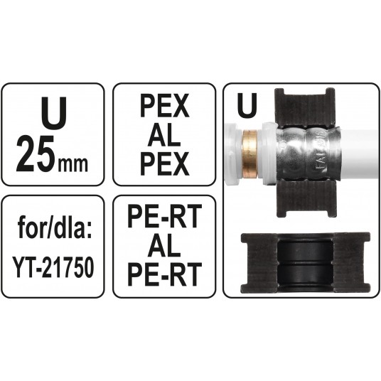 MATRYCE U25 DO PRASKI YT-21750/YT-21751 -zdjęcie numer 4