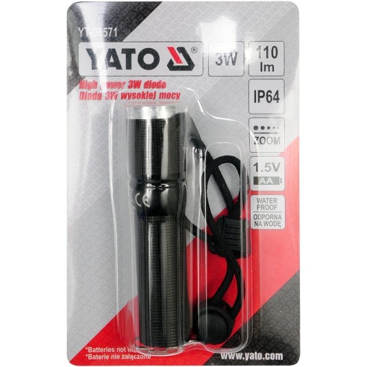 METALOWA LATARKA Z DIODĄ LED, 100x25MM -zdjęcie numer 4