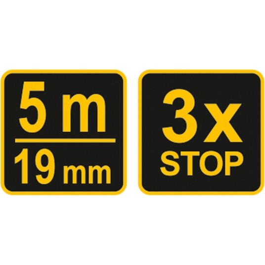 MIARA ZWIJANA W OSŁONIE GUMOWEJ 5MX19MM -zdjęcie numer 4