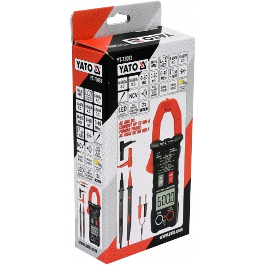 MIERNIK CĘGOWY TRUE RMS AC/DC 600A -zdjęcie numer 4