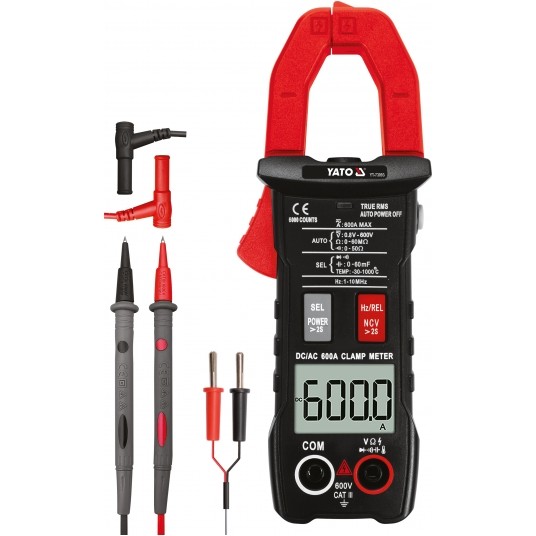 MIERNIK CĘGOWY TRUE RMS AC/DC 600A -zdjęcie numer 3