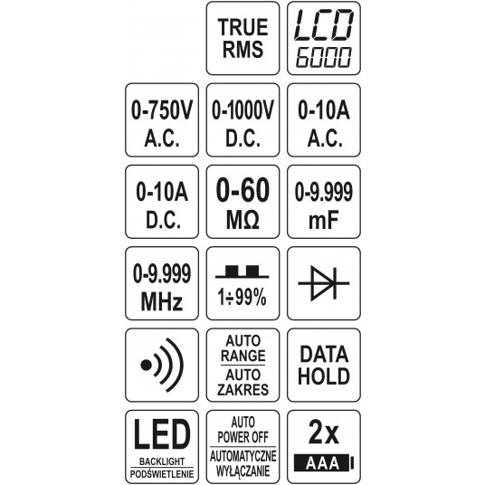 MIERNIK CYFROWY TRUE RMS -zdjęcie numer 7