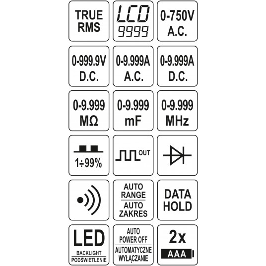 MIERNIK CYFROWY TRUE RMS -zdjęcie numer 6