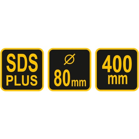 MIESZADŁO OCYNKOWANE SDS 80X400MM -zdjęcie numer 4