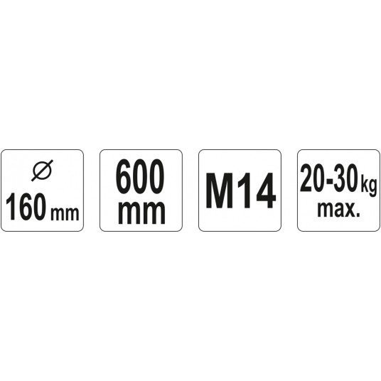 MIESZADŁO SPIRALNE PODWÓJNE 160X600 M14 -zdjęcie numer 3