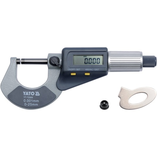 MIKROMETR 0-25MM WYŚWIELACZ CYFROWY -zdjęcie numer 1