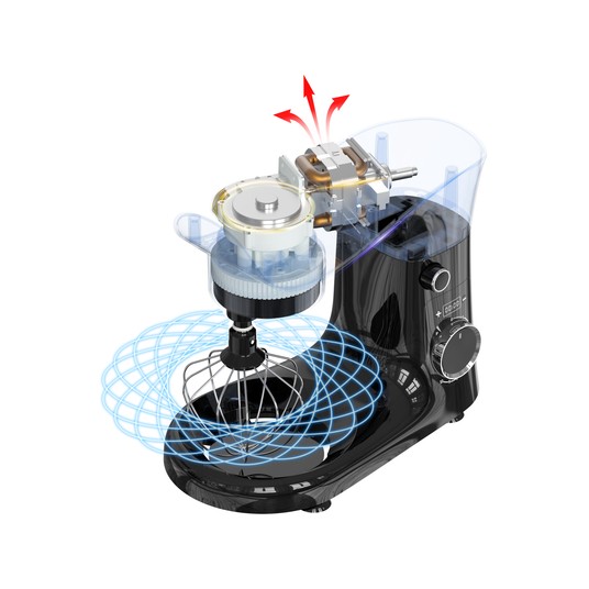 MIKSER PLANETARNY 1500W, 5L, TIMER -zdjęcie numer 15