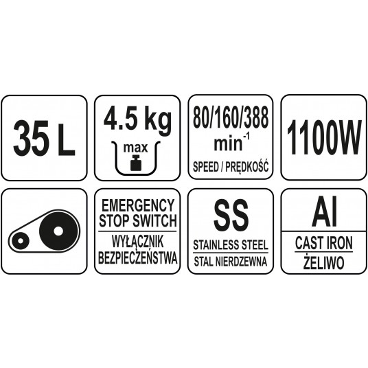 MIKSER PLANETARNY 35L -zdjęcie numer 10