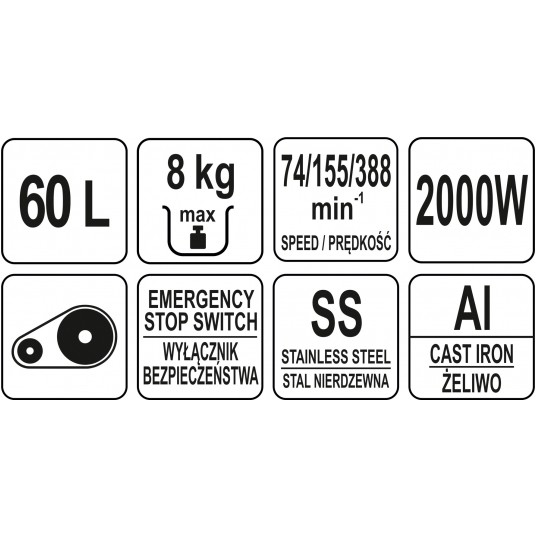 MIKSER PLANETARNY 60L -zdjęcie numer 10