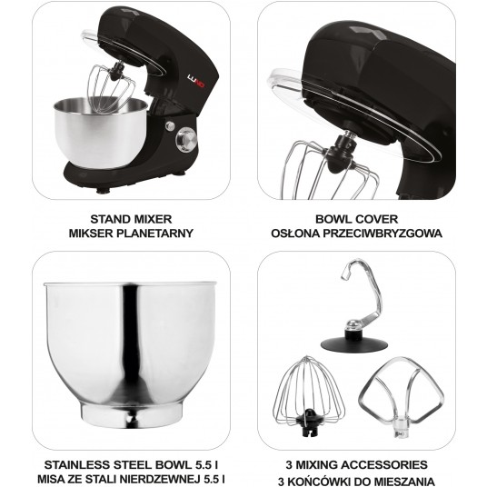 MIKSER PLANETARNY 800W -zdjęcie numer 5