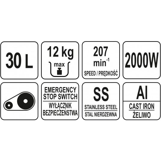 MIKSER SPIRALNY 30L -zdjęcie numer 6