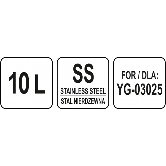 MISA ZAPASOWA 10L DO MIKSERA YG-03025 -zdjęcie numer 2