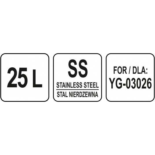 MISA ZAPASOWA 25L DO MIKSERA YG-03026 -zdjęcie numer 2