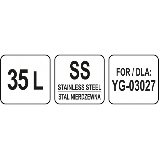 MISA ZAPASOWA 35L DO MIKSERA YG-03027 -zdjęcie numer 2