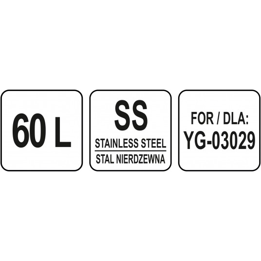 MISA ZAPASOWA 60L DO MIKSERA YG-03029 -zdjęcie numer 2
