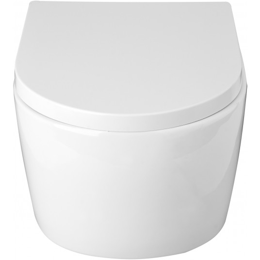 MISKA WC TIP RIMLESS Z DESKĄ SLIM DUROPL -zdjęcie numer 3