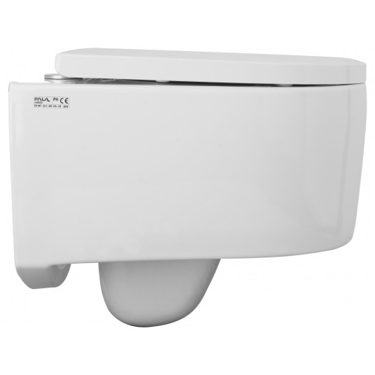 MISKA WC TIP RIMLESS Z DESKĄ SLIM DUROPL -zdjęcie numer 2