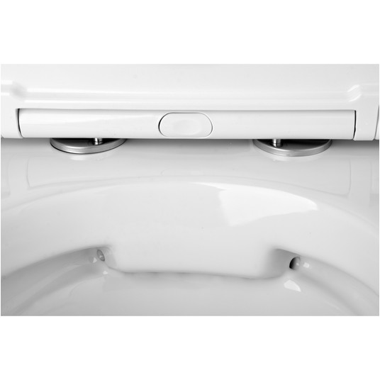 MISKA WC TIP RIMLESS Z DESKĄ SLIM DUROPL -zdjęcie numer 8