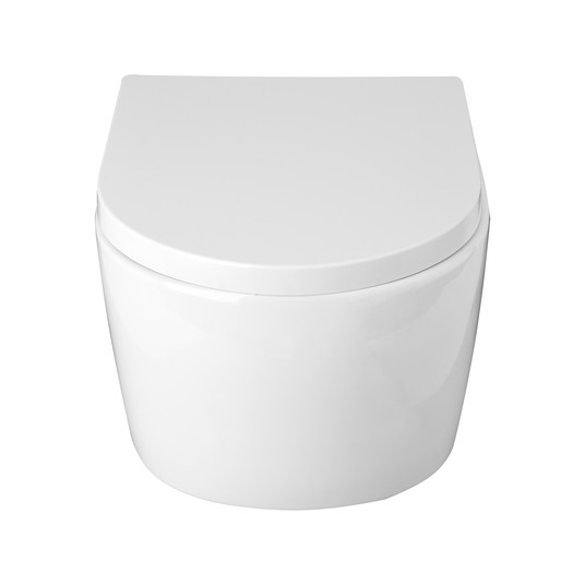 MISKA WC TIP RIMLESS Z DESKĄ SLIM DUROPL -zdjęcie numer 3