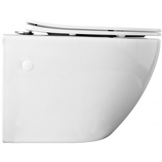 MISKA WC TOP RIMLESS Z DESKĄ SLIM DUROPL -zdjęcie numer 1