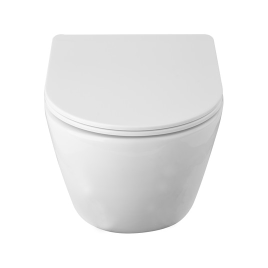 MISKA WC TOP RIMLESS Z DESKĄ SLIM DUROPL -zdjęcie numer 3