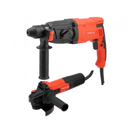 MŁOT SDS+ 3,2J /SZLIFIERKA KĄTOWA 750W -zdjęcie numer 1