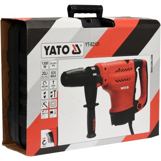 MŁOT UDAROWO-OBR. SDS MAX 20J 1300W 7KG -zdjęcie numer 4