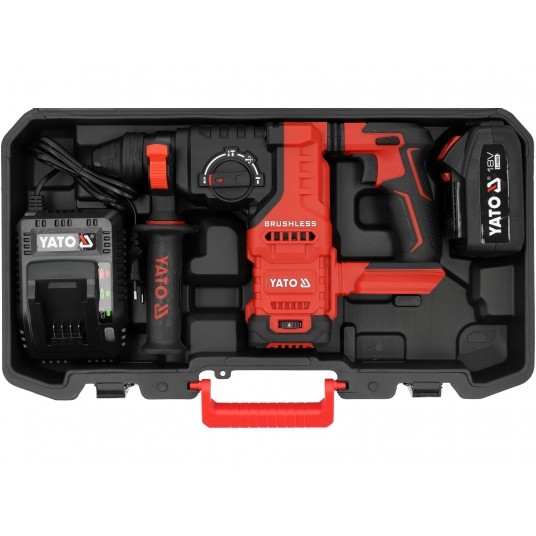 MŁOTOWIERTARKA 18V + 1X4AH (BL MOTOR) -zdjęcie numer 2