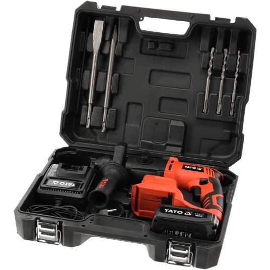 MŁOTOWIERTARKA 18V SDS PLUS 2J - 3AH -zdjęcie numer 3