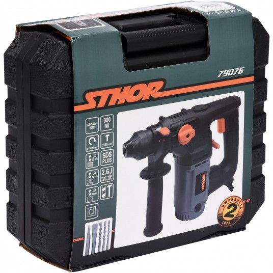 MŁOTOWIERTARKA SDS-PLUS 800W -zdjęcie numer 3