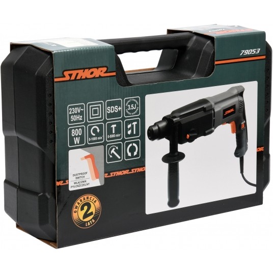 MŁOTOWIERTARKA SDS PLUS 800W -zdjęcie numer 4