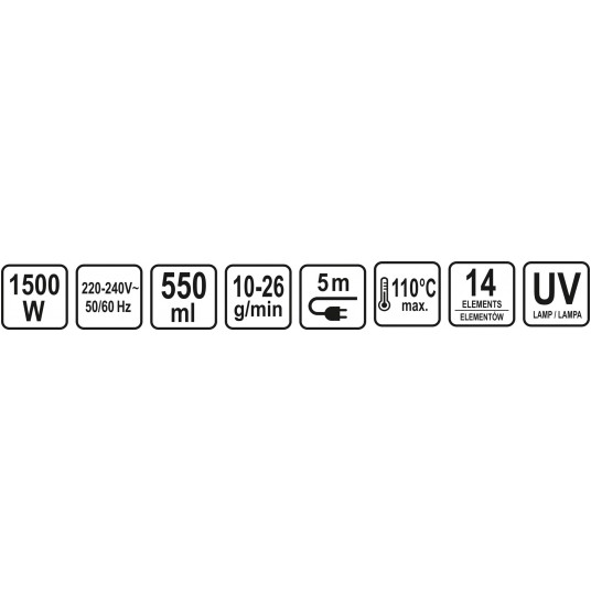 MOP PAROWY Z LAMPĄ UV 1500W -zdjęcie numer 19